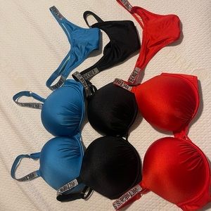 Victoria’s Secret swim wear w “BLING” 3 sets never used (too big was a gift)